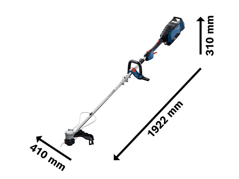 Akumulatorska kosilnica z nitjo Bosch GRT 18V-40, 06008D0200