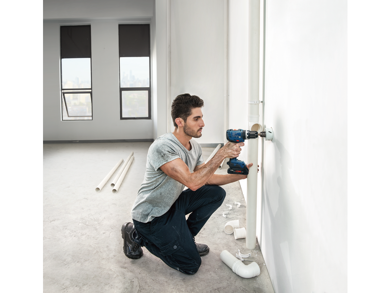 Akumulatorski udarni vrtalnik/vijačnik Bosch GSB 18V-65, 06019N3333