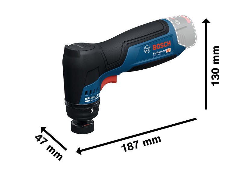 Vibracijski brusilnik Bosch GSS 12V-32, 06019L1000