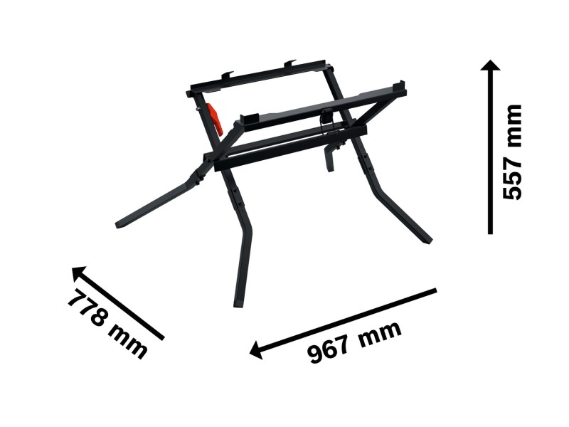 Podstavek za žago Bosch GTA 571, 0601B22800