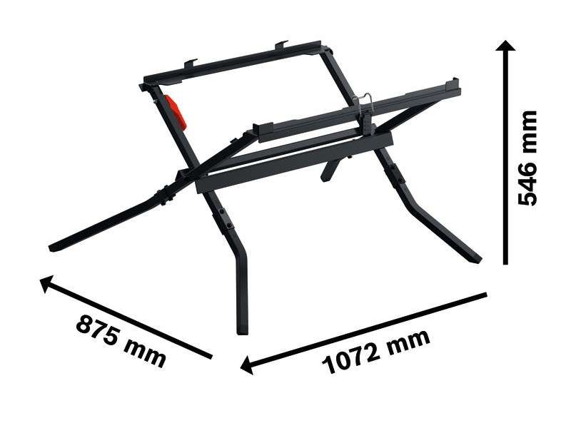Podstavek za žago Bosch PRO GTA700, 0601B22900