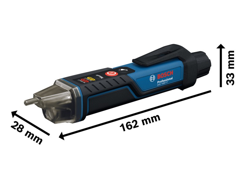 Brezkontaktni preizkuševalnik napetosti Bosch GVD 1000-17, 0601077000