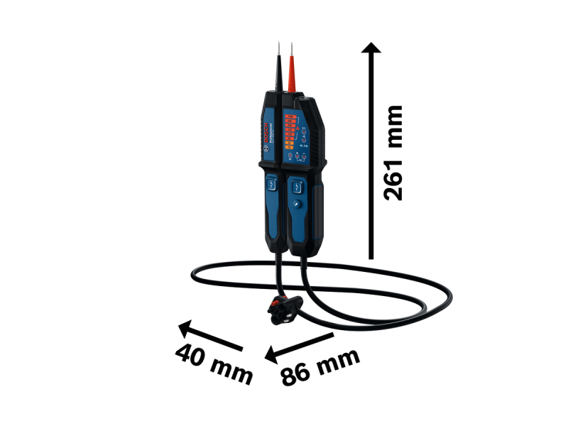 Preizkuševalec napetosti Bosch GVT 1000-15, 0601077800