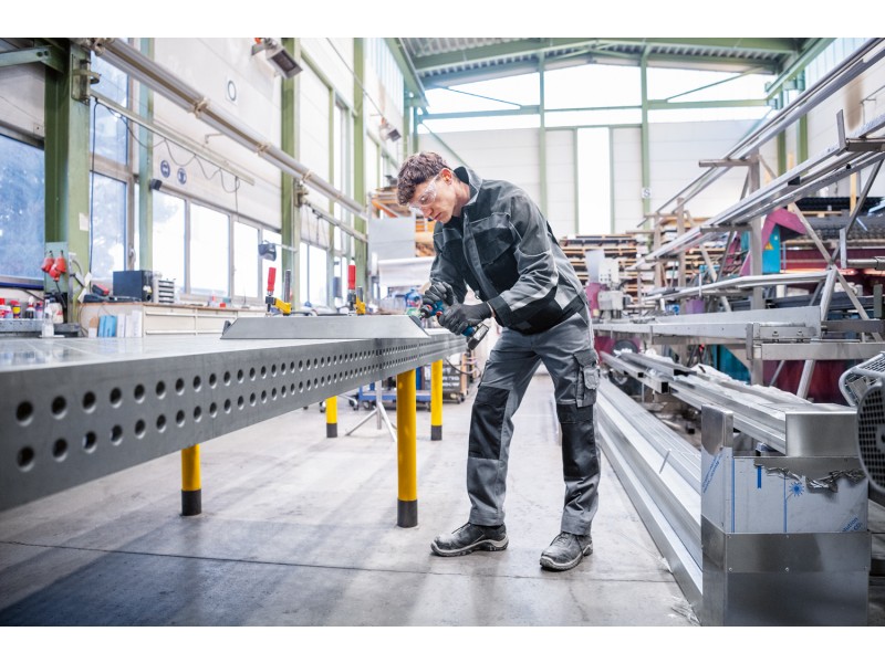 Akumulatorski rotacijski brusilnik Bosch GWG 12V-50 S, 06013A7001