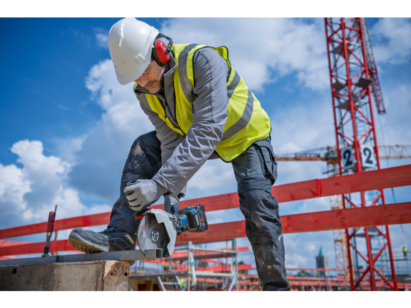 Akumulatorski kotni brusilnik Bosch GWS 18V-180 P, 18V, 180mm, M14, 2.8kg, 06019H6L01