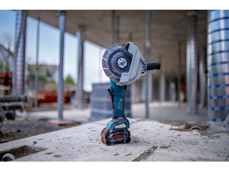 Akumulatorski kotni brusilnik Bosch GWS 18V-180 P, 18V, 180mm, M14, 2.8kg, 06019H6L01