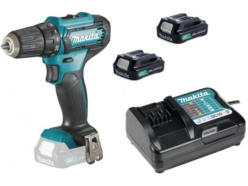 Akumulatorski vibracijski vrtalnik-vijačnik Makita HP333DWAE 