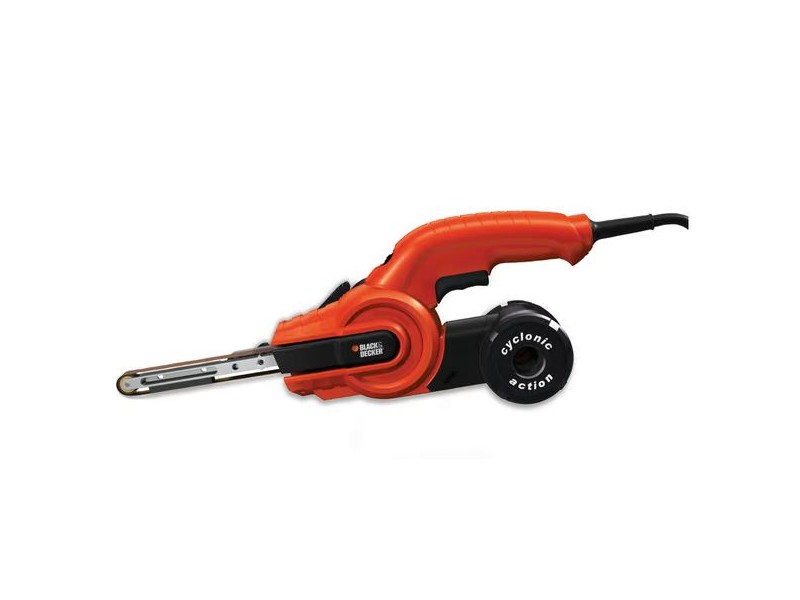 Tračni brusilnik Black and Decker KA900E, 350W, Dimenzije: 13x451mm, 1.6kg