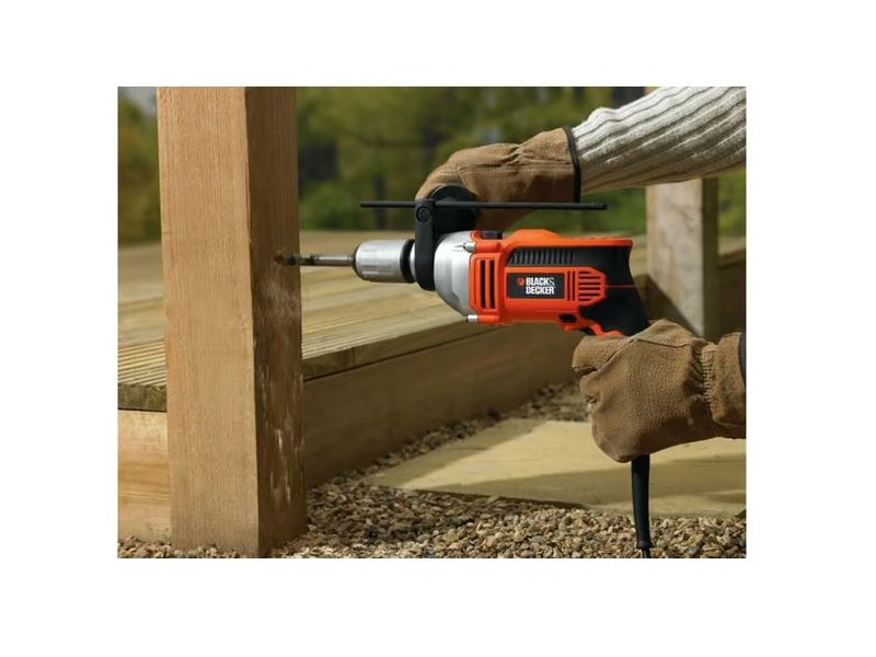 Električni udarni vrtalnik Black and Decker KR805S32, 800W, 13mm