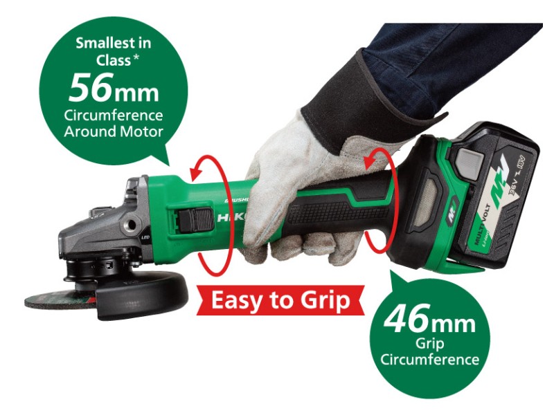 Akumulatorski kotni brusilnik HiKOKI G3613DVE-W2Z