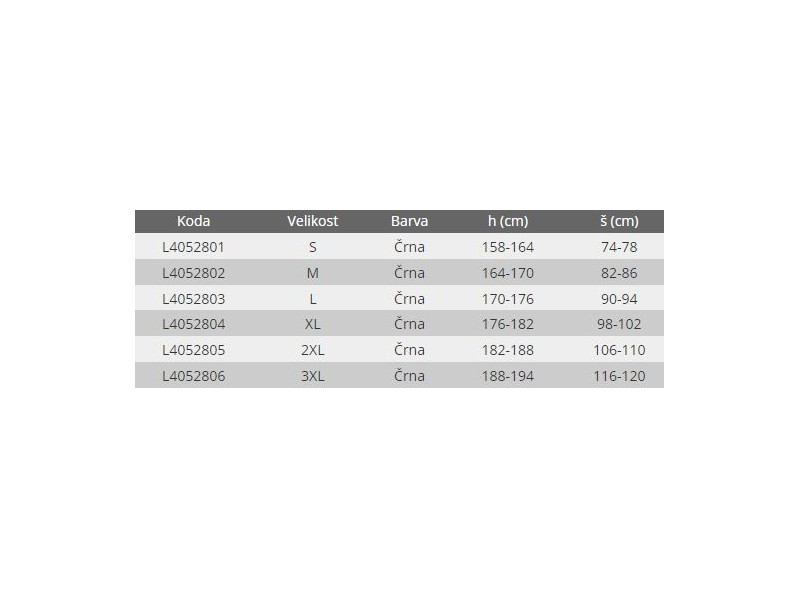 Jeans delovne hlače Lahti PRO, črna, S-3XL