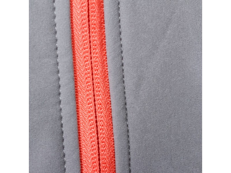 Ženska jakna Lahti PRO iz SOFTSHELLA, siva-oranžna, S-3XL