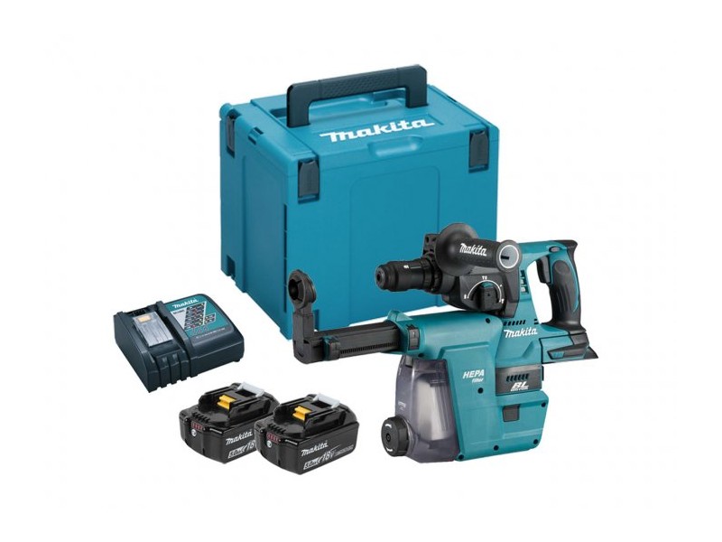 Akumulatorsko vrtalno kladivo Makita DHR243RTJW
