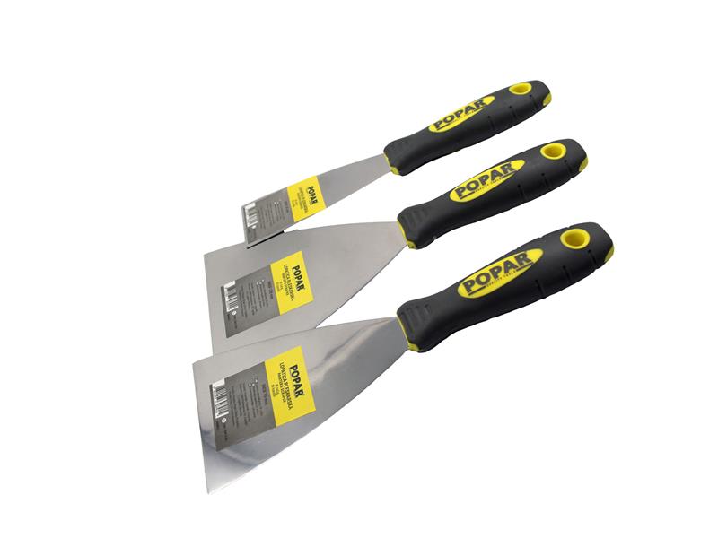 Lopatica pleskarska Inox ročaj BI, Popar