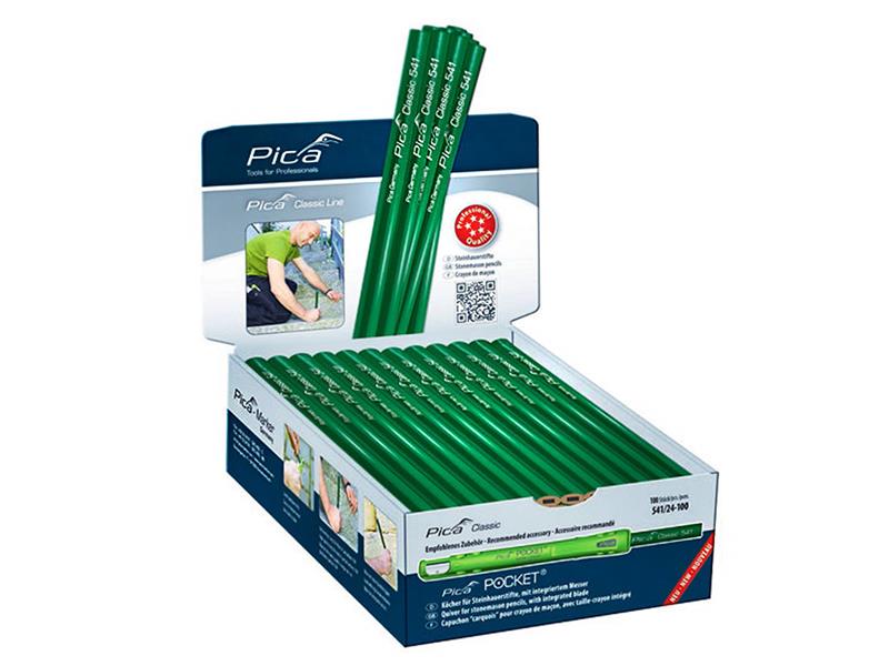 Classic Klesarski svinčnik Pica, ovalen