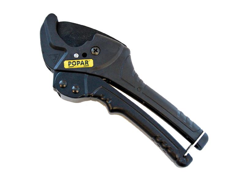 ŠKARJE ZA PVC CEVI Nastavljive, na obešalu. POPAR