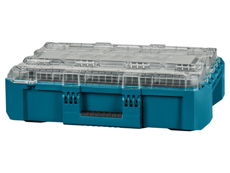 Globok srednji organizator Makita MAKTRAK s prozornim pokrovom, P-91045