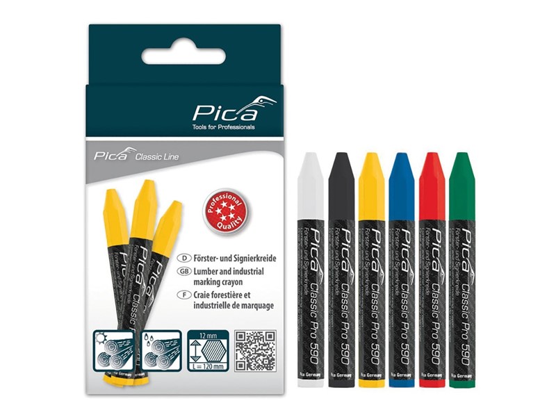 Voščena kreda Pica PRO 12x120 mm