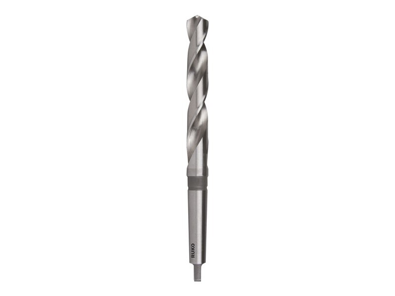 Spiralni sveder za kovino RUKO, HSS-Co 5, DIN 345, tip N, 204100E