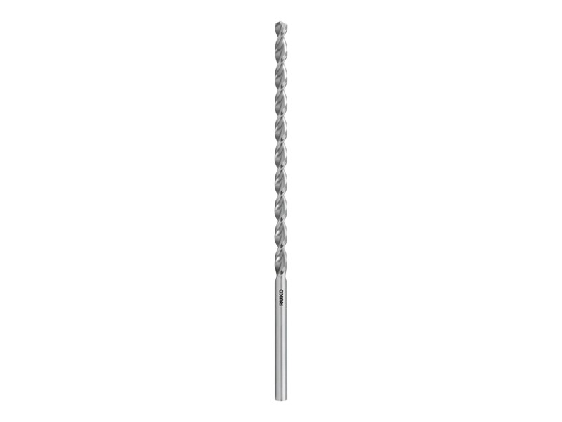 Spiralni sveder za kovino RUKO, HSS, DIN 1869, tip TL 3000, 254060