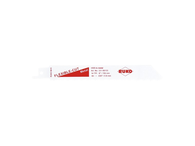 Žagini listi za sabljasto žago RUKO, HSS-bimetal, 5 kosov, 33189155
