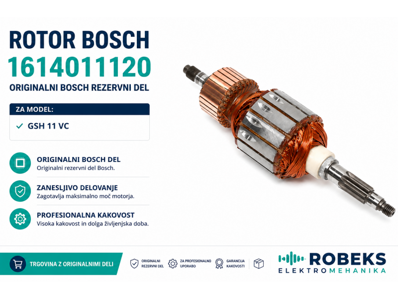 Rotor Bosch, za GSH 11 VC, 1614011120