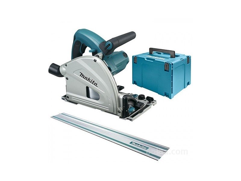 Potopna krožna žaga Makita SP6000JAKC + vodilna letev 1500 mm