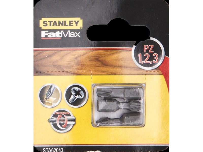 Torsion nastavek Stanley, PZ1, PZ2, PZ3, 25mm, STA62043