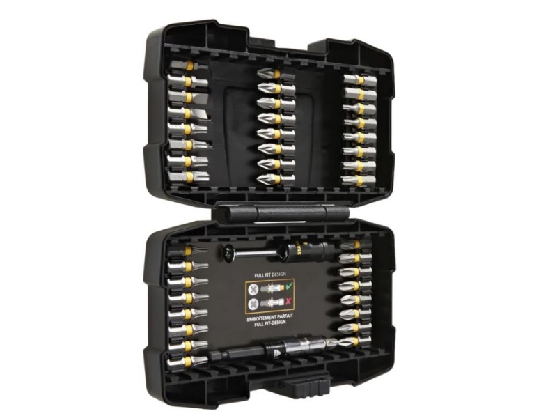 43-delni set vijačnih nastavkov Stanley, STA62600