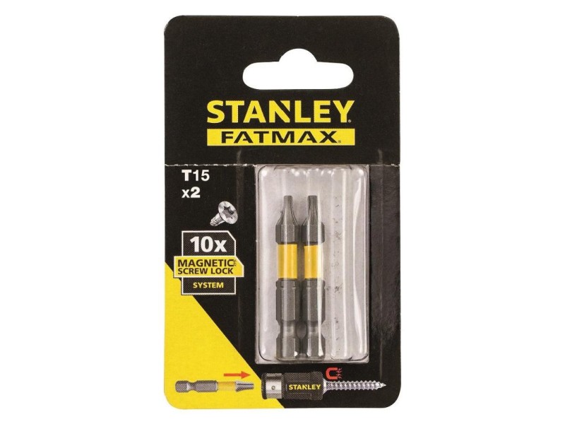 Vijačni nastavek Stanley, Dimenzije: T15x50mm, Pakiranje: 2kos, STA62905