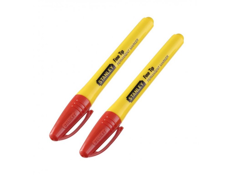 Permanentni marker Stanley STHT81389-0, Pakiranje: 2 kosa, rdeč