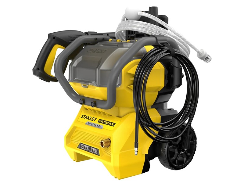 Akumulatorski visokotlačni čistilnik Stanley FATMAX 2 x V20 SFMCPW1500