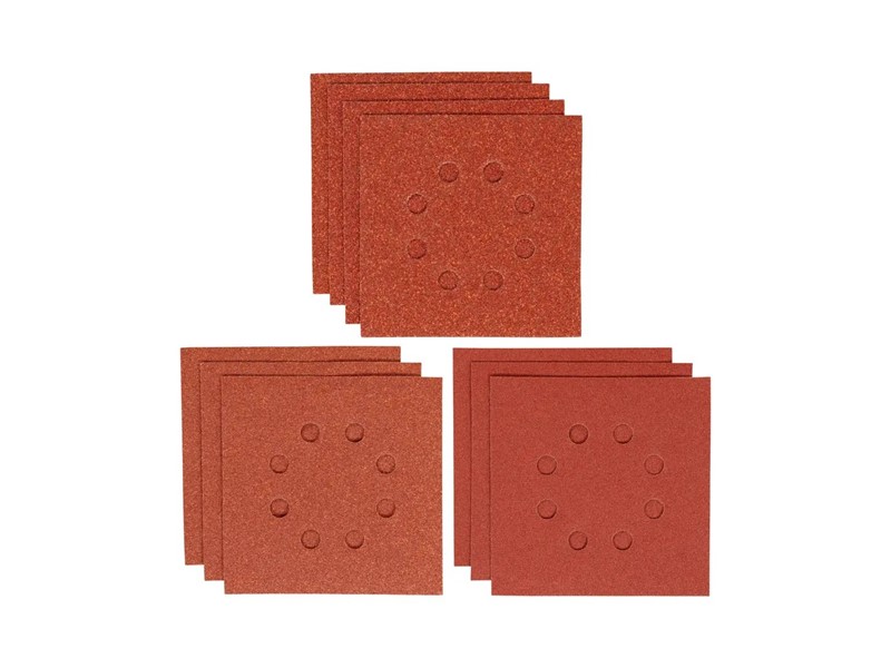 Brusni papir Stanley 1/4 lista 114 x 114 mm, perforiran