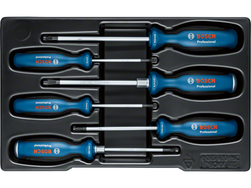 6-delni mešani komplet izvijačev Bosch, SL/PH/PZ/TX, 1600A02CV3