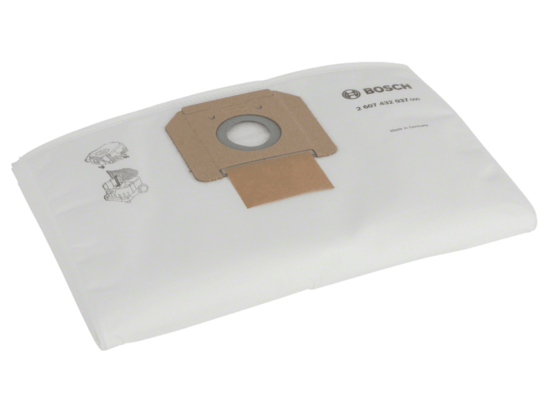Sesalne vrečke iz flisa za industrijski sesalnik Bosch GAS 12-25/12-25 PL, 2608000709