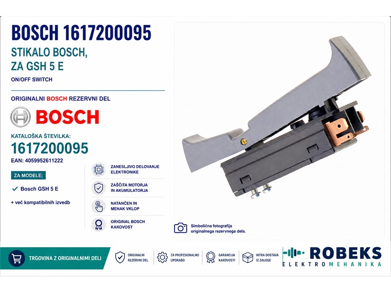 Stikalo Bosch GSH 5 E, 1617200095