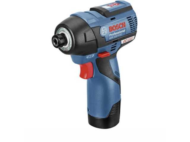 Akumulatorski udarni vijačnik Bosch GDR 120-LI v kovčku L-BOXX, 06019F0001