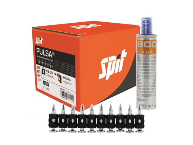 Spit žeblji C 6-30 za navaden kamen, beton in jeklo., Dimenzije: 30mm, Pakiranje: 500 kos., 057542