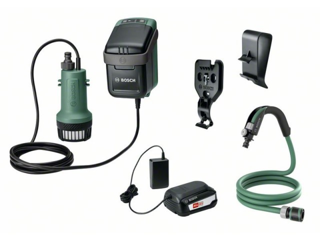 Vrtna črpalka Bosch GardenPump 18, 18V, 2bar, 2.000 L/h, 1.8m, 06008C4200