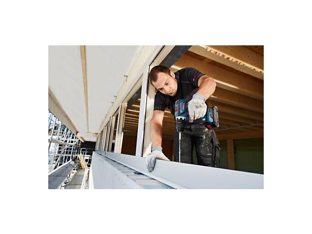 Akum.vrtalnik vijačnik Bosch GSR 18V-60C,L-Boxx,2xGBA 18V 5,0 Ah+GAL18V-40,10 mm, 06019G110D