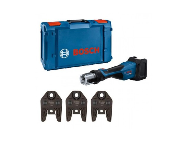 Akumulatorsko stiskalno orodje Bosch GPT 18V-32 v L-Boxx, 06019M2104