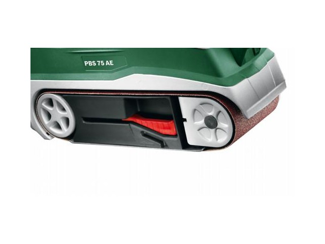 Tračni brusilnik Bosch PBS 75 AE, 750W, 200–350 m/min, 76x165 mm, 3,5kg, 06032A1120