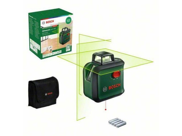 Križni laser Bosch AdvancedLevel 360, 0603663B06