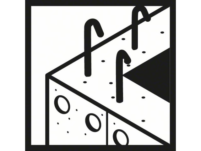 Udarni sveder Bosch PRO SDS-plus-5X, Dimenzije: 6,5x250x310mm, 2608836614