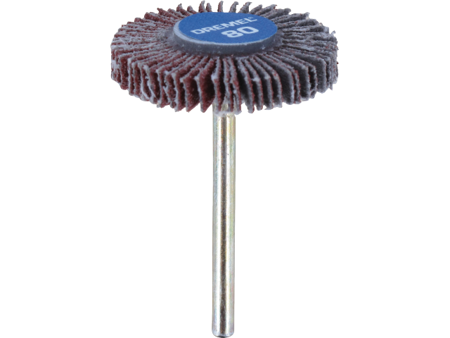 Lamelni brusilni kolut Dremel 504, Dimenzije: 3.2x50mm, Zrnatost: 80, 2615050432