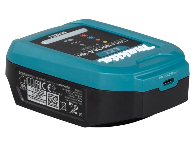 USB adapter Makita DC18SJ za polnjenje LXT akumulatorja, 1915T9-4