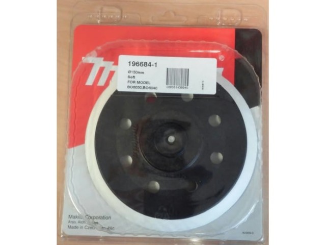 Brusni krožnik - ježek Makita 150mm, mehek, 196684-1