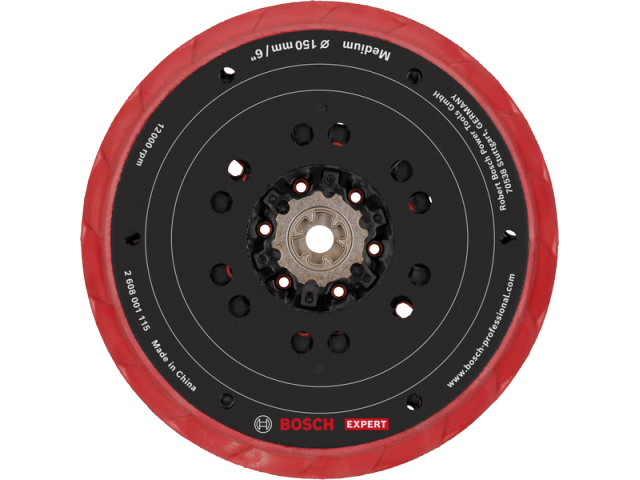 Brusni krožnik EXPERT Multihole z več luknjami, srednji, 150 mm, 2608001115