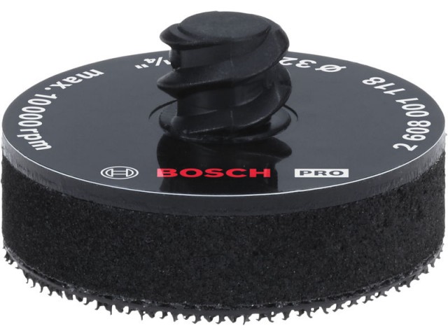 Brusni krožnik Bosch PRO, 32 mm, kavelj in zanka, 2608001118