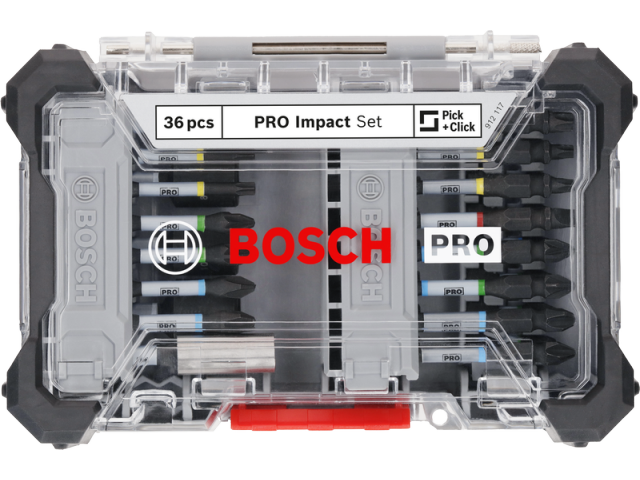 Komplet vijačnih nastavkov Bosch PRO Impact, 36-delni